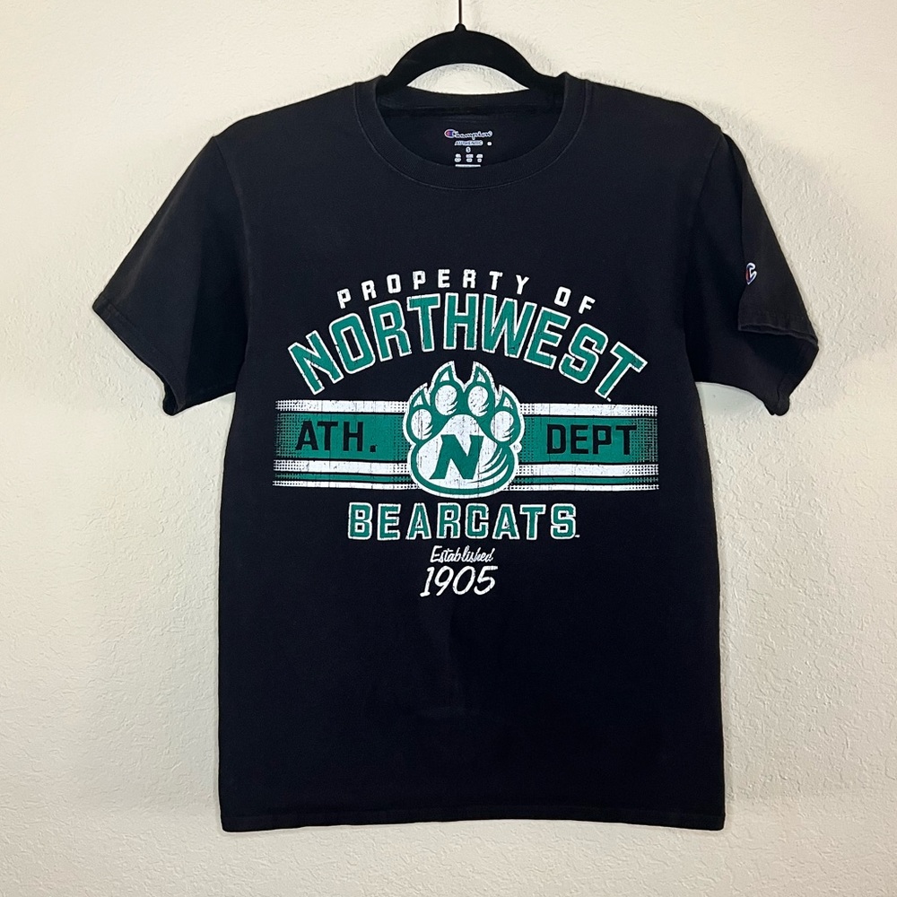 Northwest Missouri State University black champion tshirt